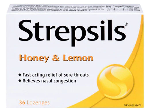 Strepsils Honey and Lemon Lozenges